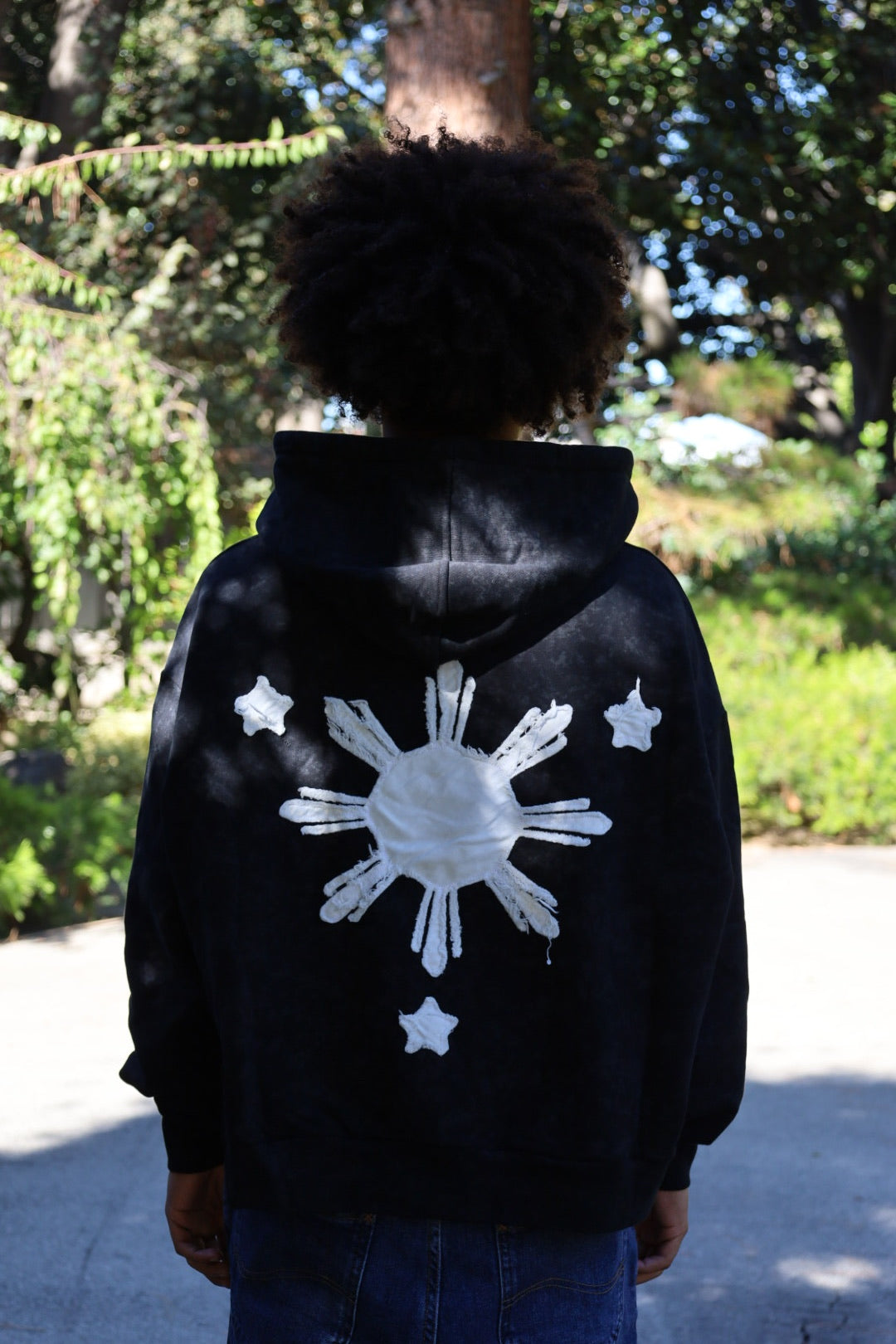 “BLACK” FILIPINO STAR HOODIE