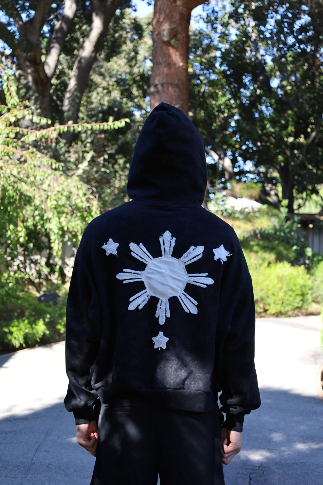 “BLACK” FILIPINO STAR HOODIE